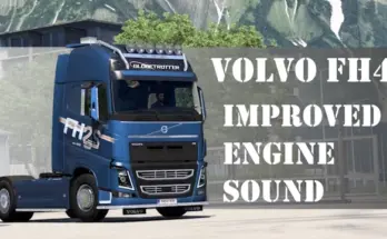 Volvo FH4 improved engine sound v1.0