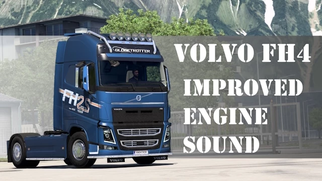 Volvo FH4 improved engine sound v1.0