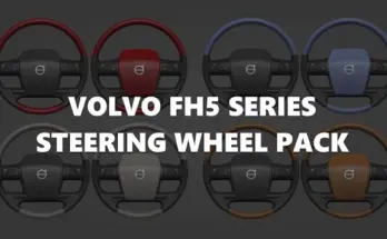 Volvo FH5 Series Steering Wheel Pack v1.0