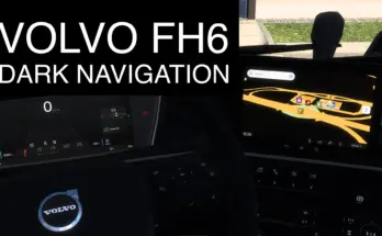 Volvo FH6 Dark Navigation v1.0