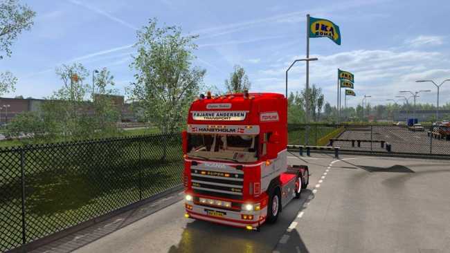 SCANIA 164G 580 P. BJARNE ANDERSEN v1.0 ETS 1.52-1.53.x