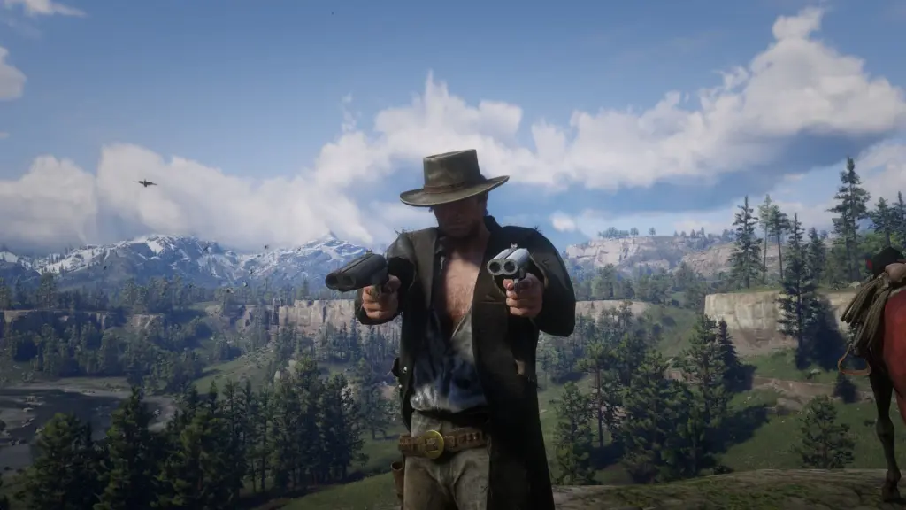 Arthur Morgan with open shirt Mod V1.01