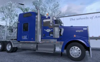 Ol' Blue skin for Kenworth W900 v1.0