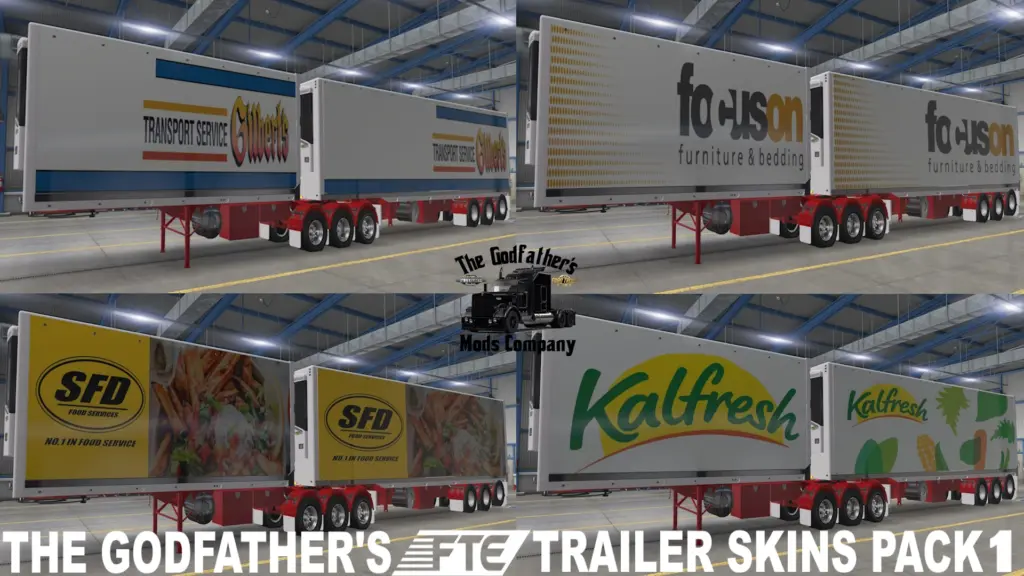 The Godfather's FTE Trailer Skins Pack v1.0