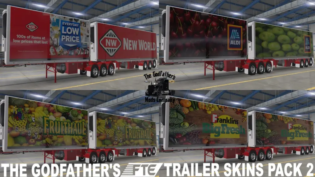 The Godfather's FTE Trailer Skins Pack 2 V1.0