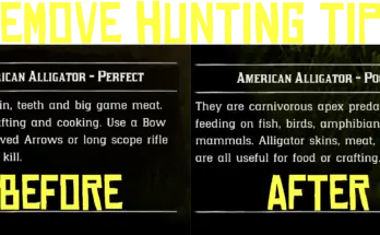 Remove Hunting Tips V1.0