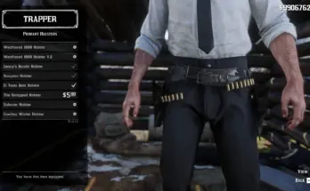 Sheriff Freeman holster and gunbelt V1.0