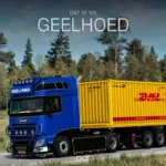 Daf XF106 480 Gebroeders Geelhoed + Trailer v7.0