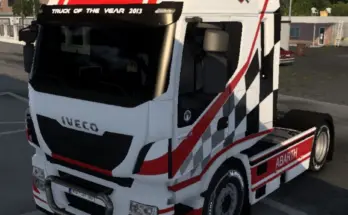 Iveco Stralis Hi-way Abarth Skin v1.0