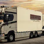 Scania NG S580 V8 Thermo Line Tandem + Trailer v1.0 1.53