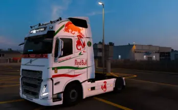 SKIN VOLVO FH5 REDBULL v1.0