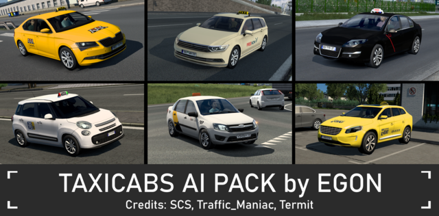 Taxicabs AI pack by Egon v1.0