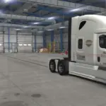 Cascadia RR Cab KLLM Skin White v1.0