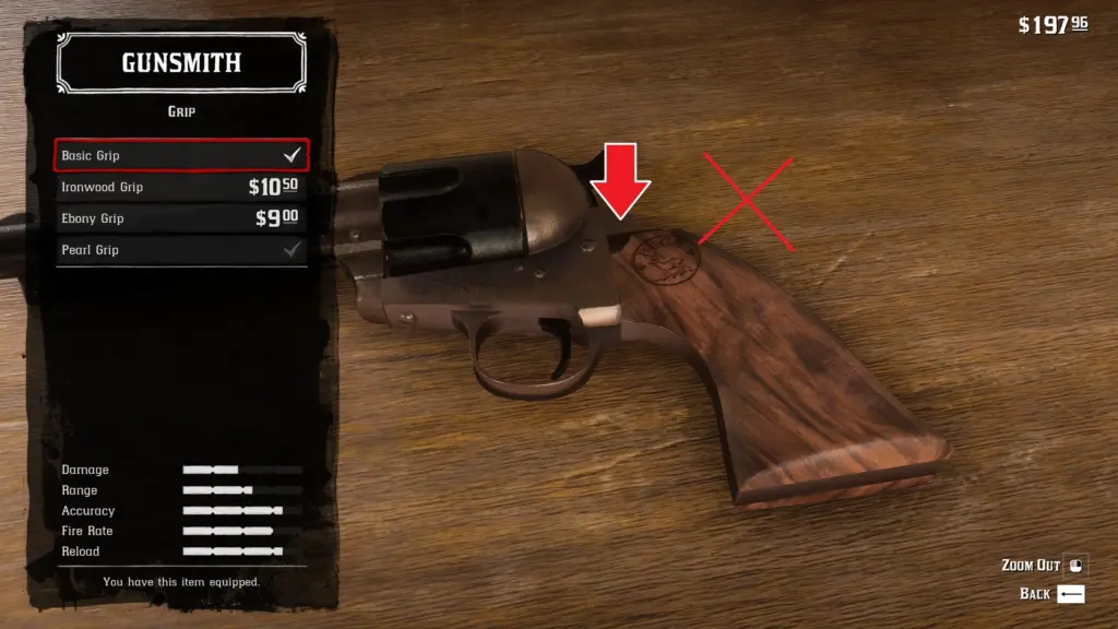 Cattleman Grip Fix V1.0