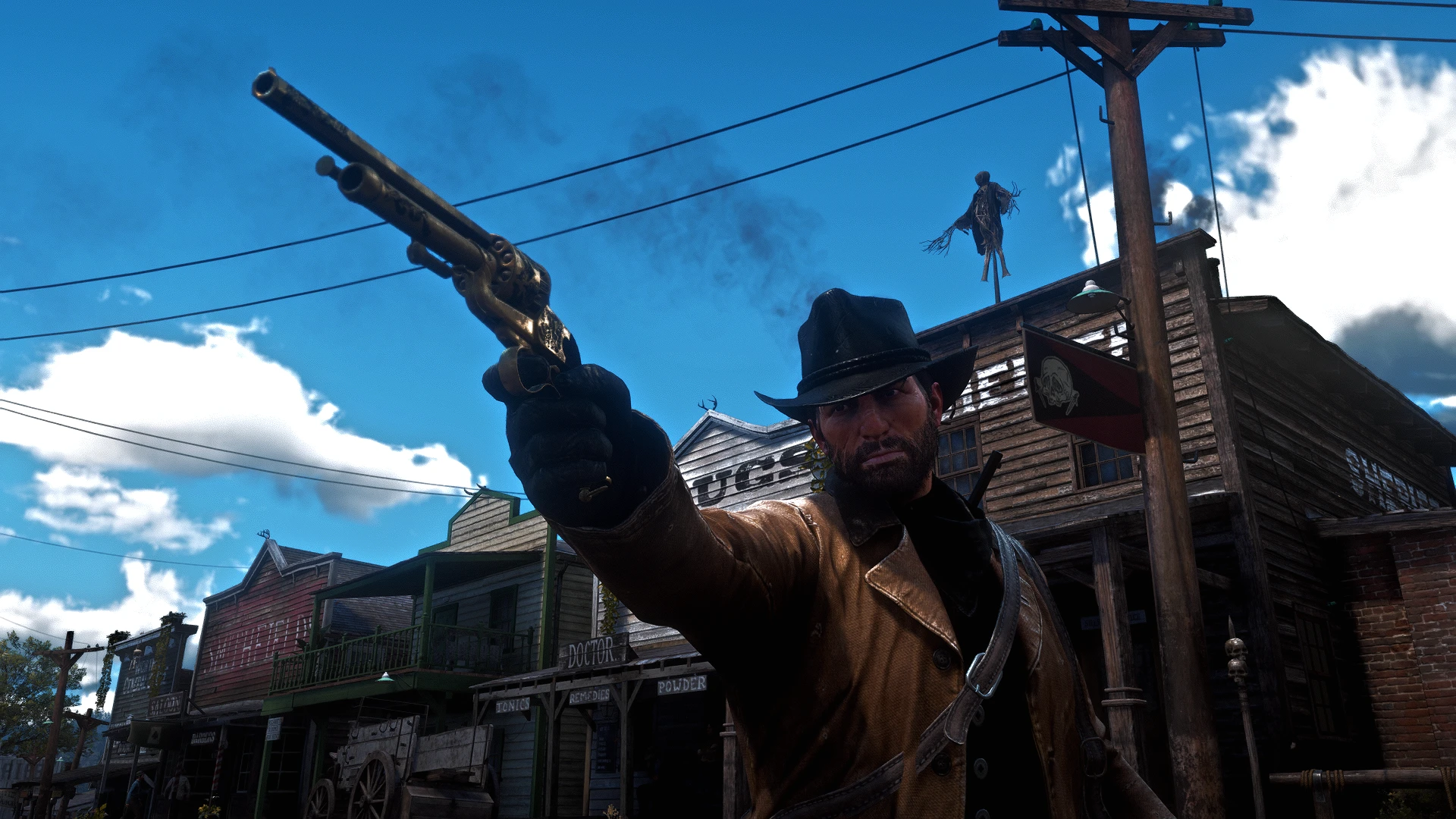 White Black Arthur's Hat 4K V1.1 - Allmods.net
