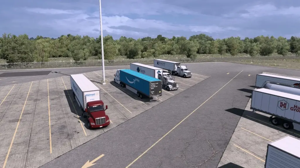 More various parked trucks & trailers V26.02.25