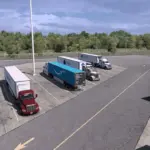 More various parked trucks & trailers V26.02.25