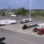 More various parked trucks & trailers V26.02.25