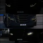 Custom Headlight for SCS Iveco S-Way v1.0