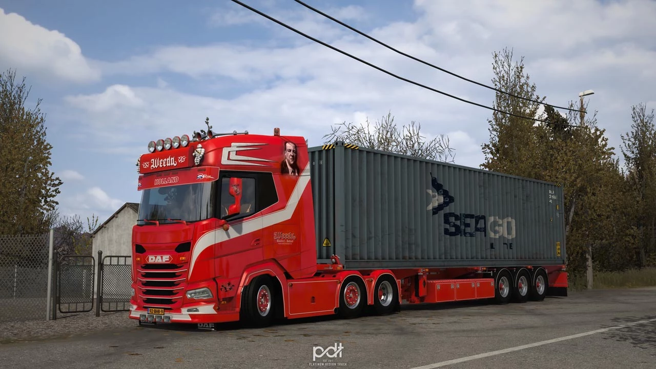 DAF XG+ 530 Weeda Sopranos + Trailer v1.0 1.53