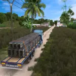 New Kotabaru Map Mod For ETS2 1.45 to 1.53