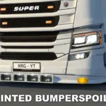 Painted Bumperspoiler For Scania Next Gen S/R v1.53