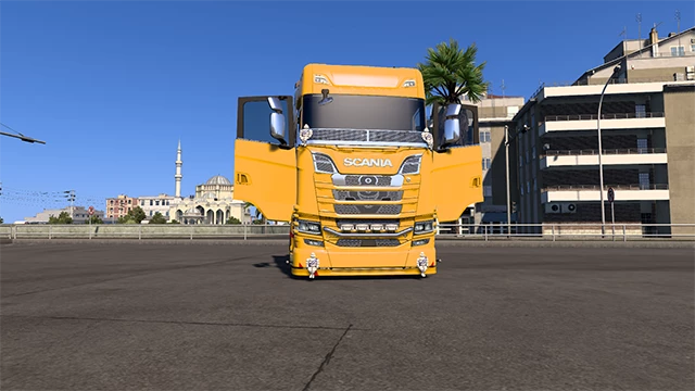 Scania Door Opener Mod v3.0