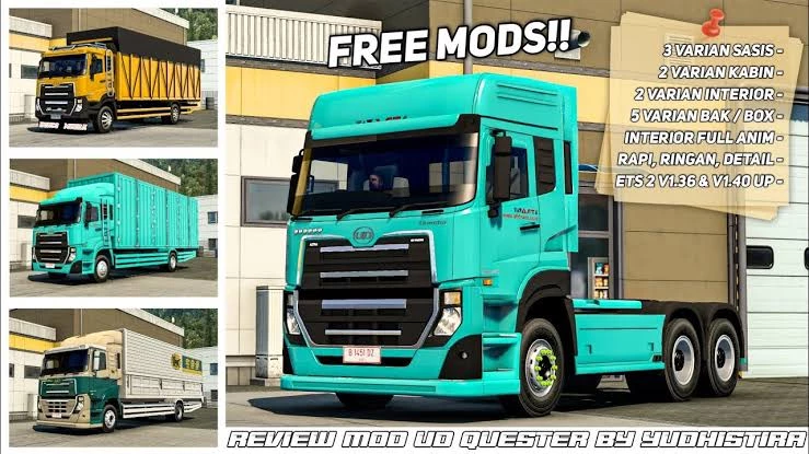 UD Quester Truck ETS2 1.53