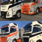 Volvo globetrotter and Aero antisocial skin v1.0