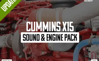 Cummins X15 Engine and Soundpack G5 V1.0