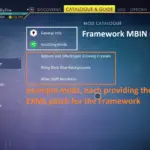 Mod Catalogue Framework V5.58 beta