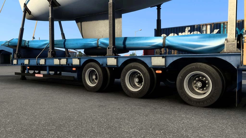 Abasstreppas lowbed trailer wheel for job-market trailer 1.53
