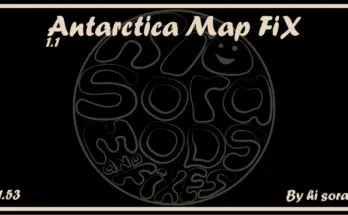 Antarctica Map FIX v1.1