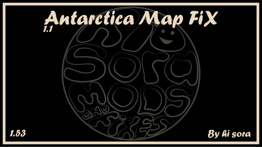 Antarctica Map FIX v1.1