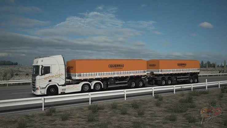 Conjunto de scania ng para rodotrem 1.53