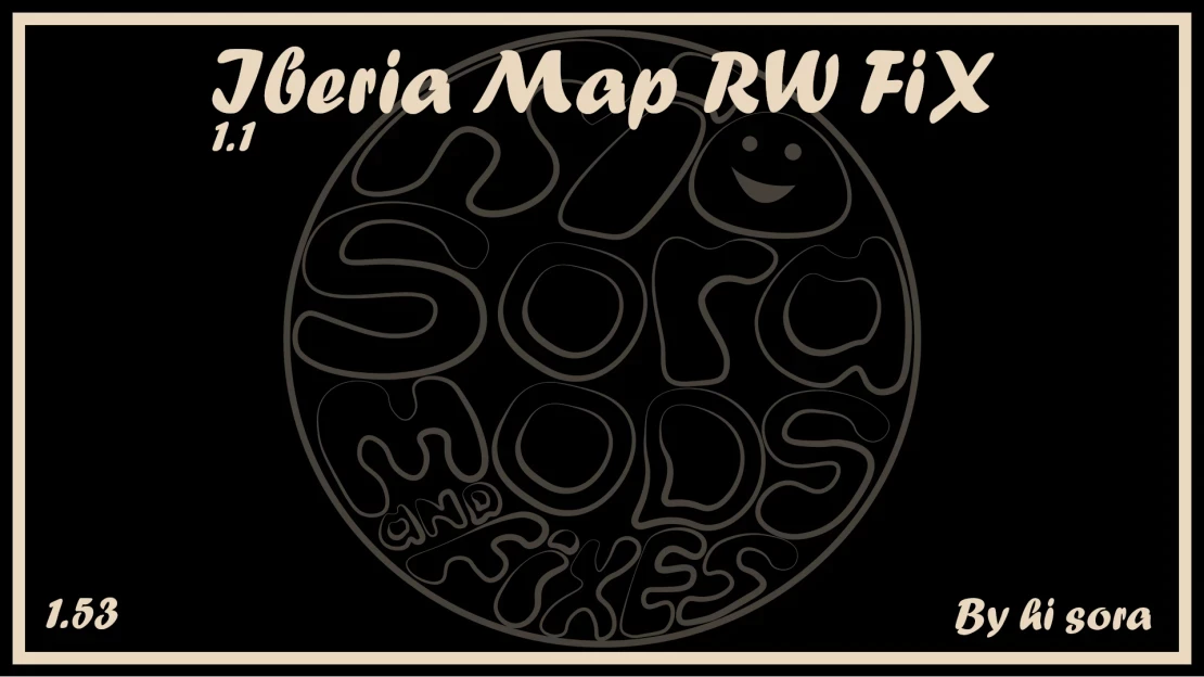 Iberia Map RW FIX v1.1