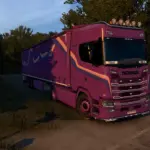 Lavander Wave Scania S Skin v1.0