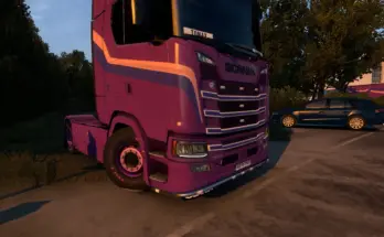 Lavander Wave Scania S Skin v1.0