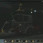 Map of Vietnam v9.0 Save Profile Download - ETS2 1.53