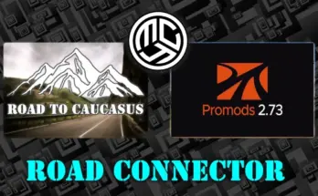 Road to Caucasus + Promods Road Connector v1.0 1.53