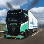 Scania S space minty skin v1.0