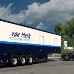 Scania Van Herk R650 4×2 Skins v1.0