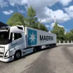 VOLVO FH16 2020 Maersk Design Kopenhagen v1.0