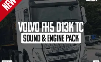 Volvo FH5 D13K500TC Sound & Engine Pack (G5) v1.0 1.54
