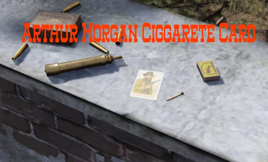 Arthur Morgan Cigarette Card V1.0