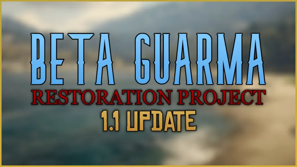 Beta Guarma Restoration Project 1.1