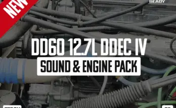 DD60 12.7L (DDEC IV) Sound & Engine Pack v1.0 1.54
