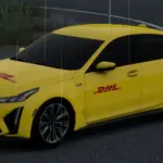 DHL CADILLAC CT5-V BLACK WING 2022 ATS 20 04 2025 1.0 1.54