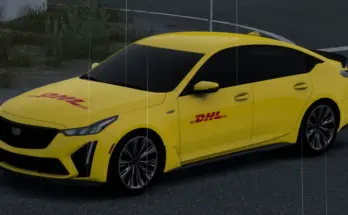 DHL CADILLAC CT5-V BLACK WING 2022 ATS 20 04 2025 1.0 1.54