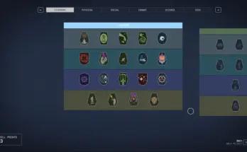 Starborn Perk Tree V1.0.9